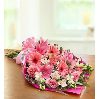 Bunch of Pink Promise Online flower delivery in Jaipur Delivery Jaipur, Rajasthan